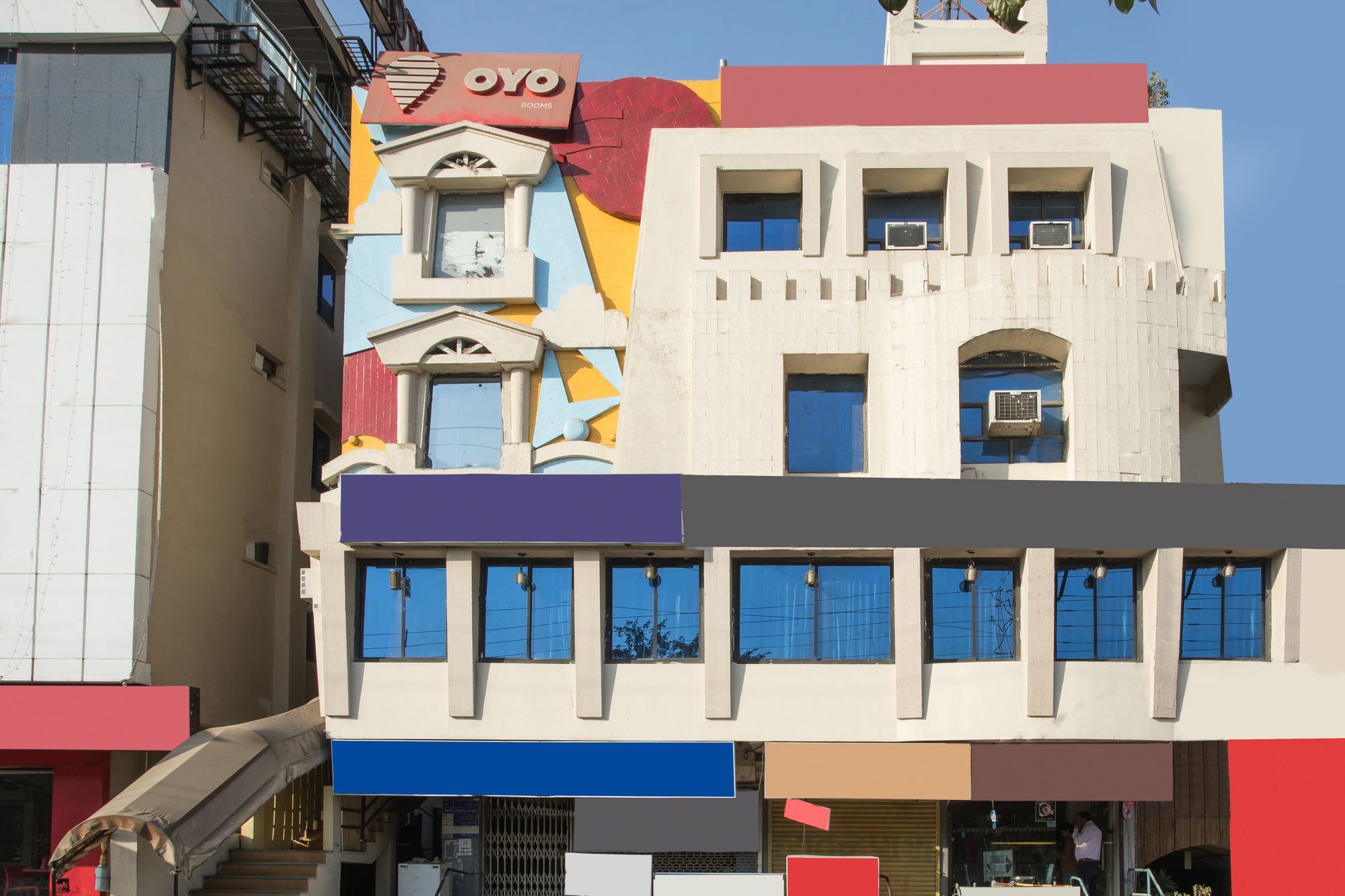 Hotel O Crosswinds Residency Indirapuram Eksteriør bilde